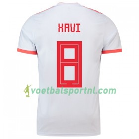 Spanje Xavi 8 Uit Shirt WK voetbal 2018